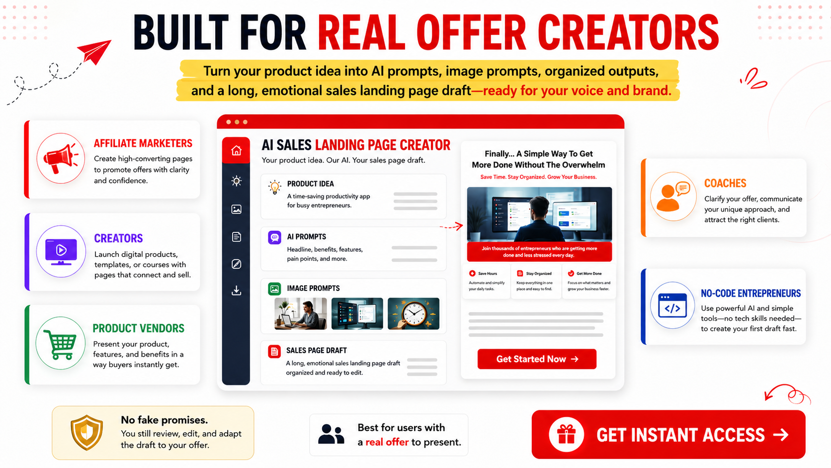Use cases / audience trust visual