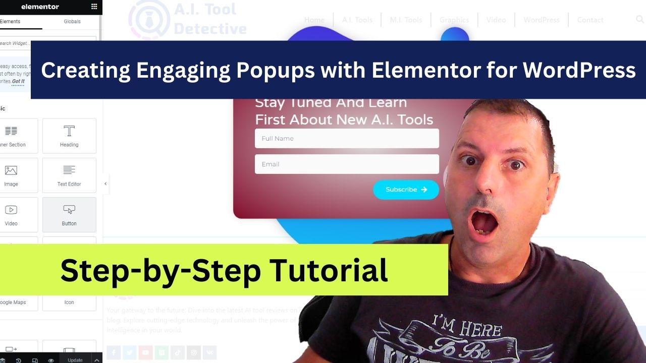 Popup with elementor