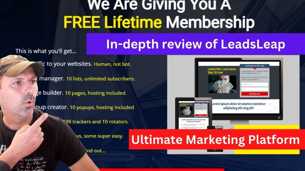 Indepth review of LeadsLeap Ultimate Marketing Platform AI Tool