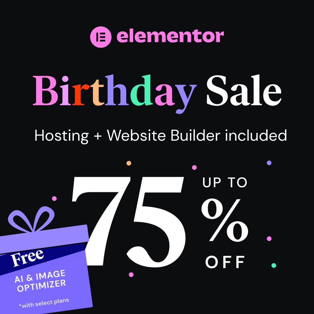 elementor birthday