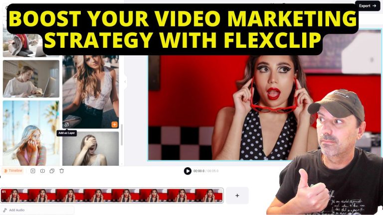 flexclip video creation