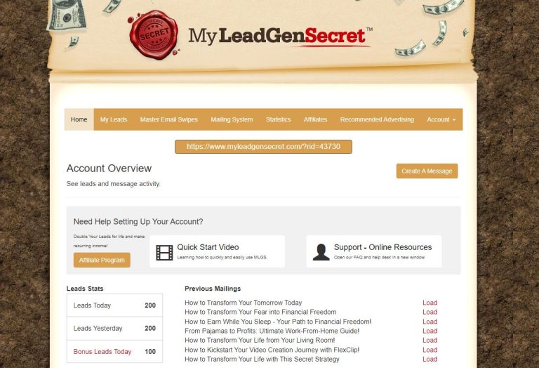 What are the key challenges of using MyLeadGen Secret?