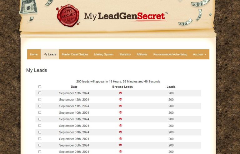 Can MyLeadGen Secret be used for influencer marketing?