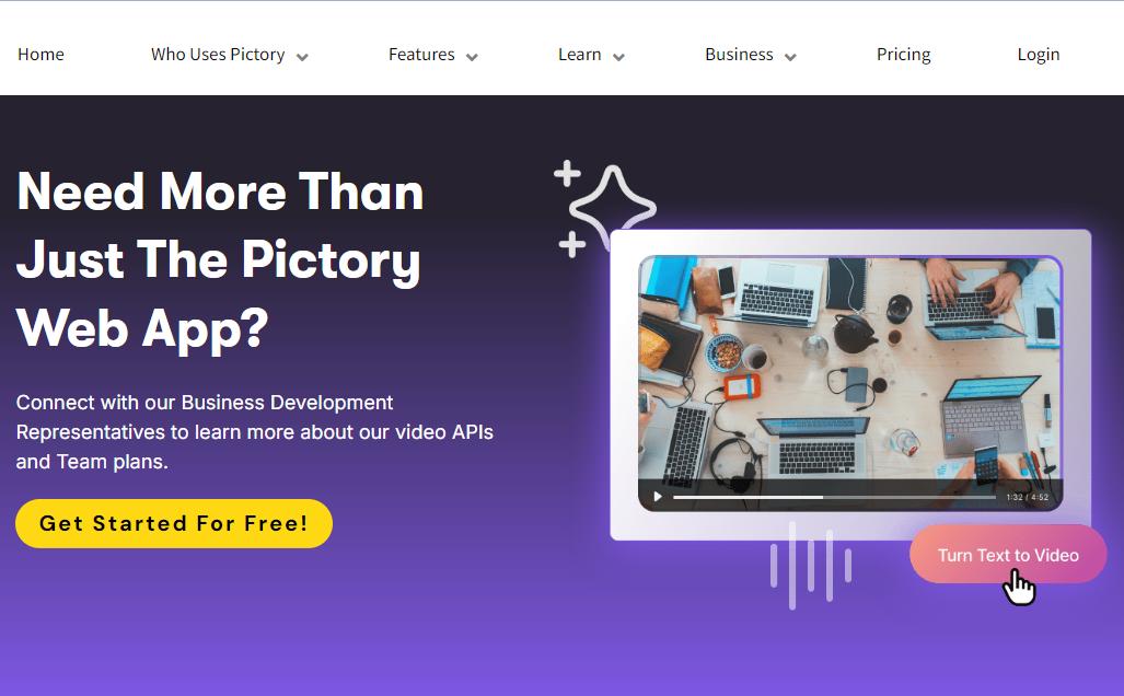 Cómo crear atractivos vídeos de ventas con Pictory AI